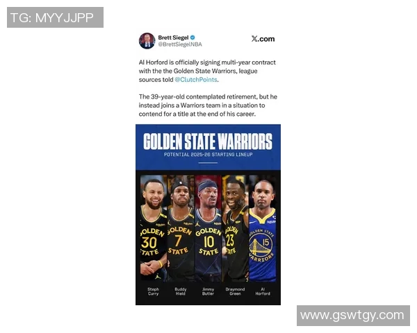 勇士5大引援人选：竞争老将霍福德 有意利拉德比尔梅尔顿布罗格登